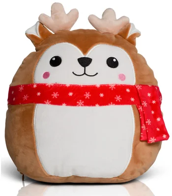 Mumbles Mumbles Squidgy's in Mid Brown Christmas Deer