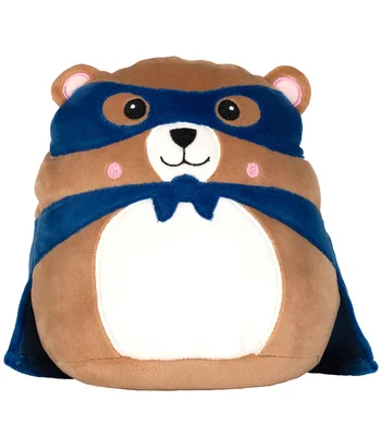 Mumbles Mumbles SquidgeMe in Blue Hero Bear