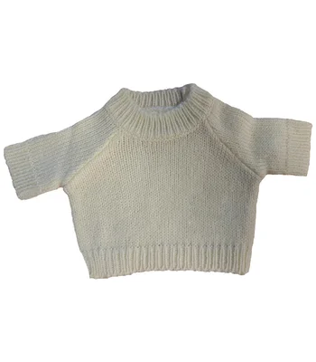 Mumbles Mumbles Teddy Jumper in Cream