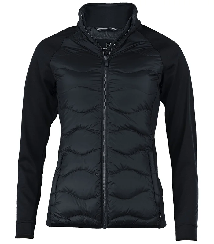 Nimbus Nimbus Womens Stillwater premium hybrid down jacket in Black