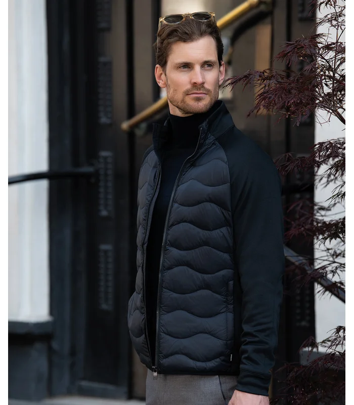 Nimbus Nimbus Stillwater premium hybrid down jacket in Black