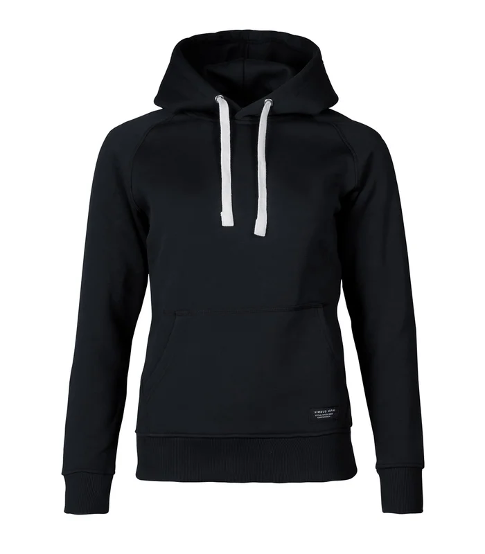 Nimbus Nimbus Womens Brownsville  fashionable hooded sweatshirt in Black