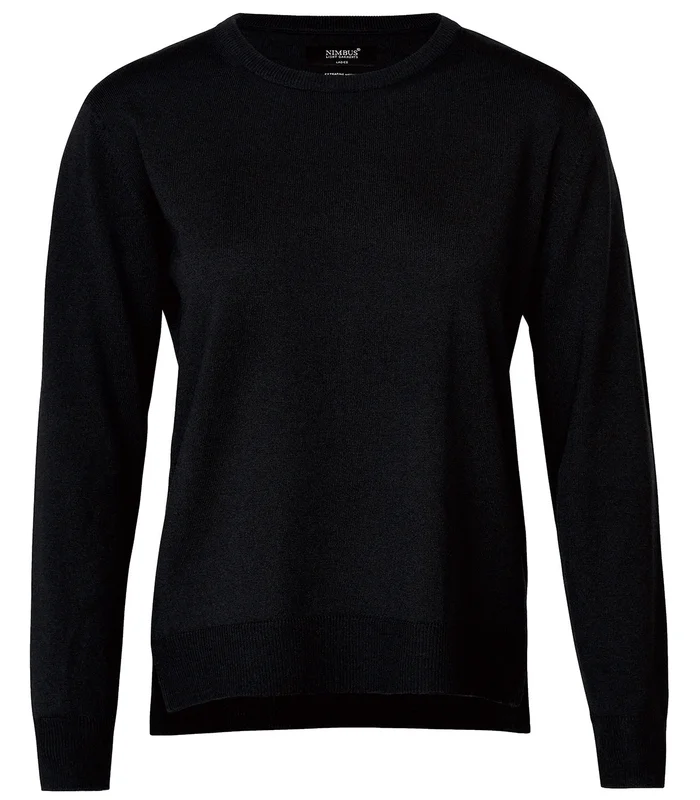 Nimbus Nimbus Womens Beaufort extra fine Cashwool® merino knit in Black