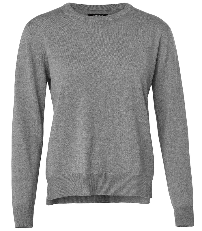 Nimbus Nimbus Womens Beaufort extra fine Cashwool® merino knit in Grey