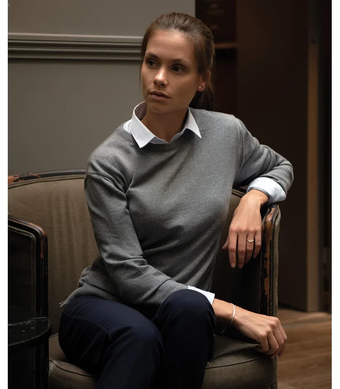 Nimbus Nimbus Womens Beaufort extra fine Cashwool® merino knit in Black