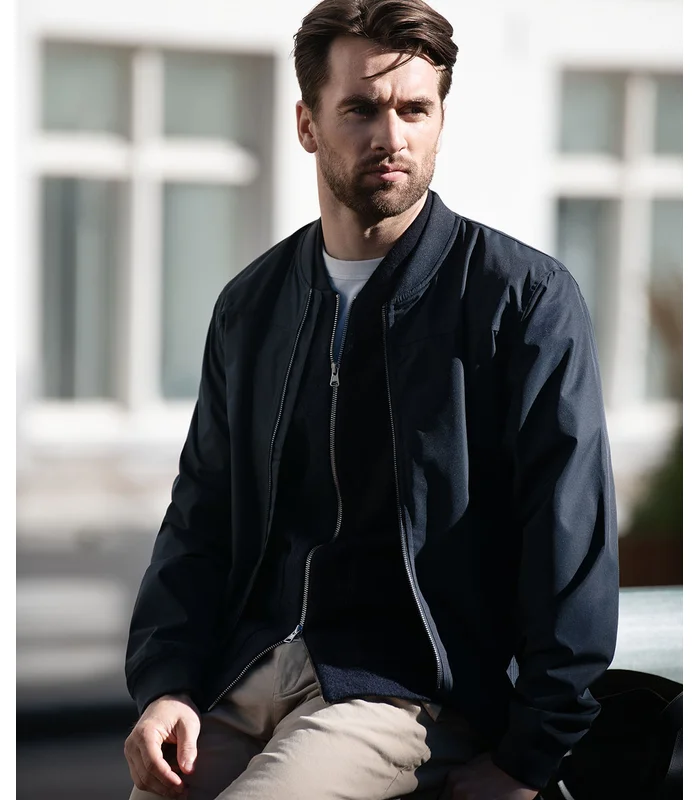 Nimbus Nimbus Bleecker  authentic bomber jacket in Dark Navy