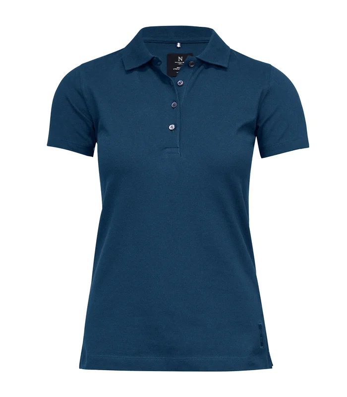Nimbus Nimbus Womens Harvard classic stretch deluxe polo in Indigo