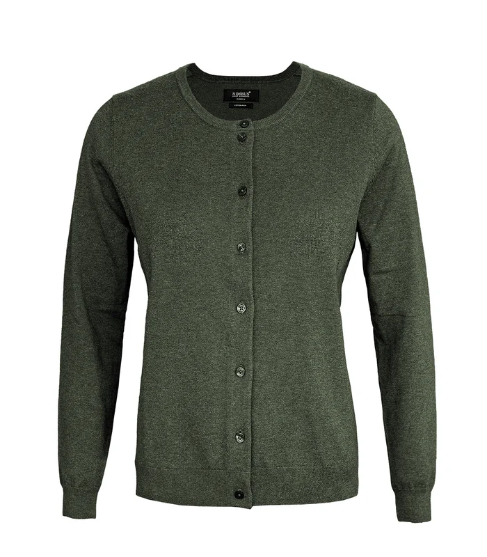 Nimbus Nimbus Womens Brighton cardigan in Olive Melange