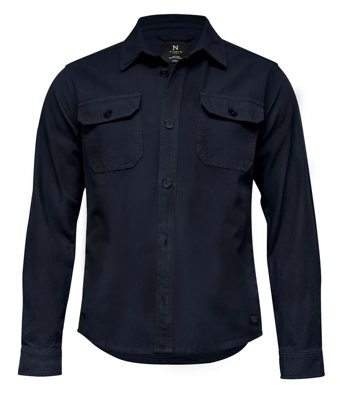 Nimbus Nimbus Napa unisex  versatile overshirt in Navy