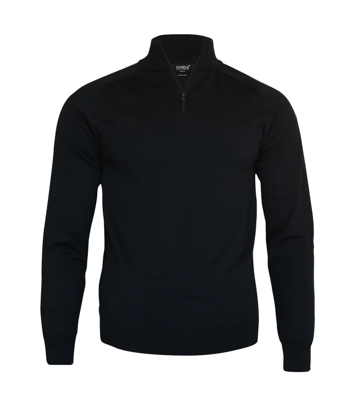 Nimbus Nimbus Brighton 1/4-zip in Black