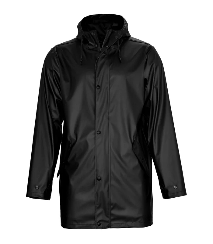 Nimbus Nimbus York unisex raincoat in Black