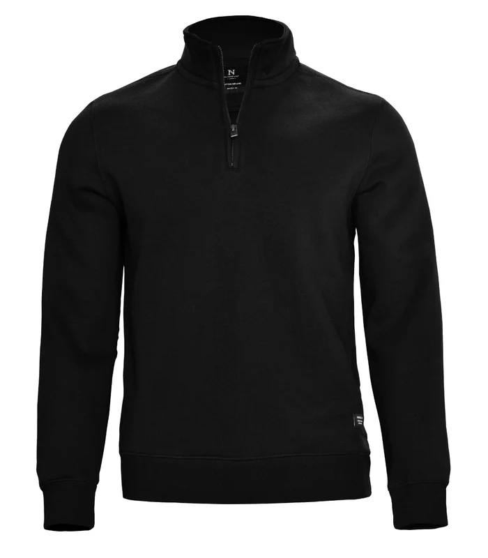 Nimbus Nimbus Glendale unisex 1/4-zip sweatshirt in Black