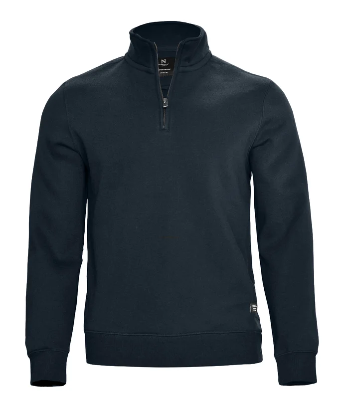 Nimbus Nimbus Glendale unisex 1/4-zip sweatshirt in Navy