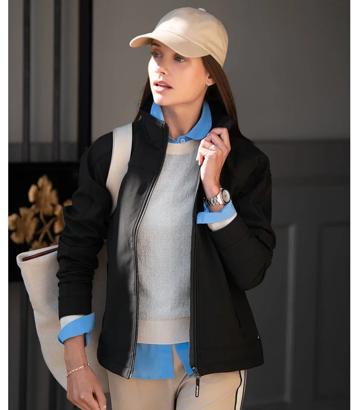 Nimbus Nimbus Womens Duxbury fashionable performance softshell jacket in Black