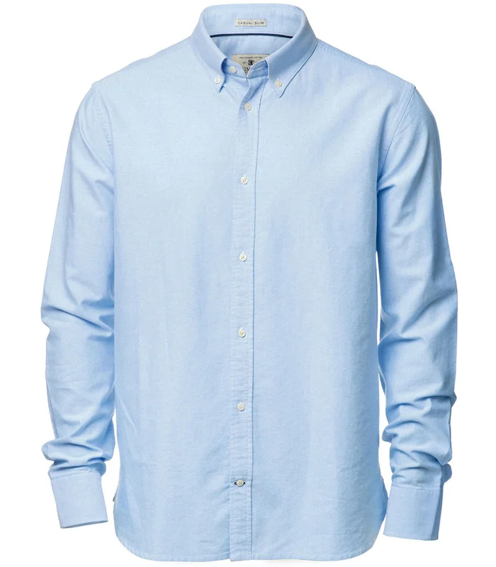 Nimbus Nimbus Rochester modern fit  classic Oxford shirt in Light Blue