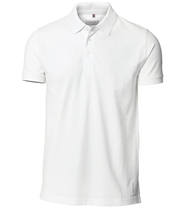 Nimbus Nimbus Harvard classic  stretch deluxe polo in White