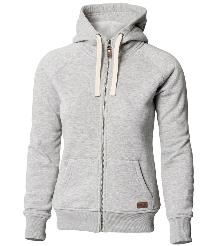 Nimbus Nimbus Womens Williamsburg fashionable hooded sweatshirt in Grey Melange