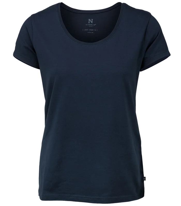 Nimbus Nimbus Womens Montauk the essential tee in Navy