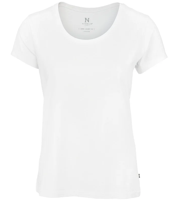 Nimbus Nimbus Womens Montauk the essential tee in White