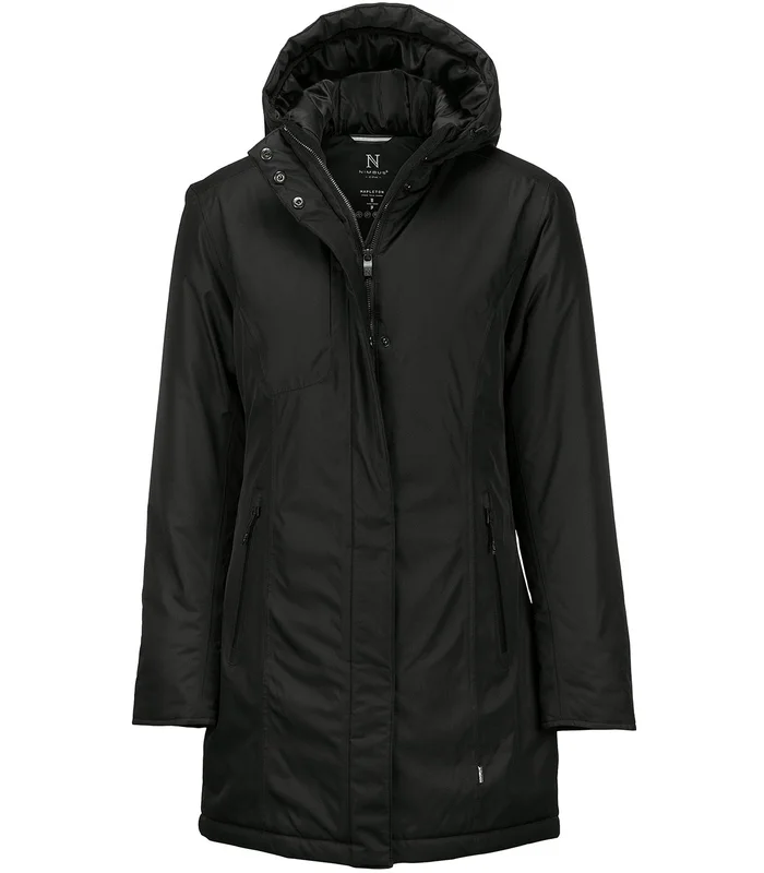 Nimbus Nimbus Womens Mapleton urban tech parka jacket in Black