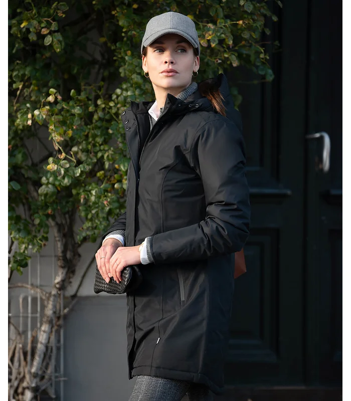 Nimbus Nimbus Womens Mapleton urban tech parka jacket in Black
