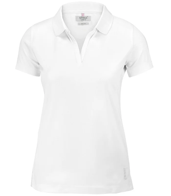 Nimbus Nimbus Womens Clearwater quick-dry performance polo in White