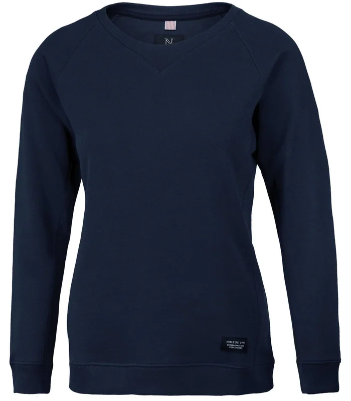 Nimbus Nimbus Womens Newport luxury lightweight crewneck in Navy
