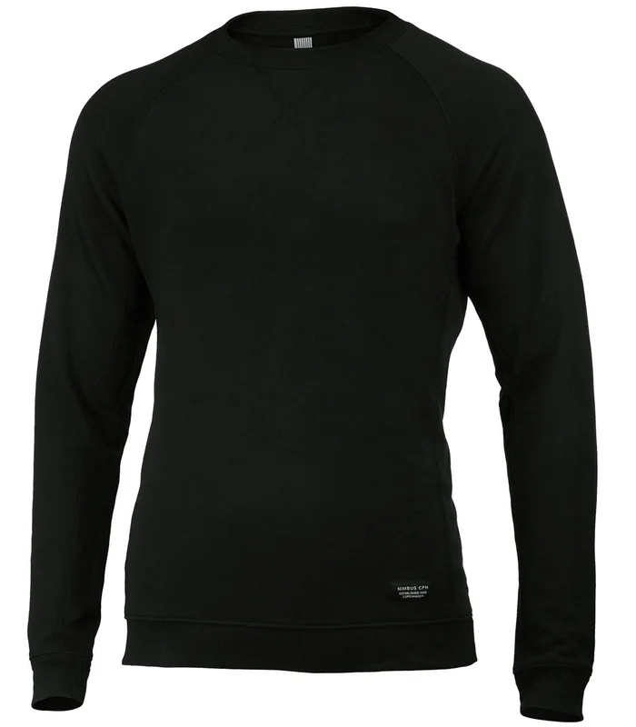 Nimbus Nimbus Newport luxury lightweight crewneck in Black