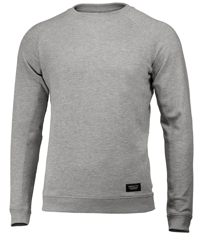 Nimbus Nimbus Newport luxury lightweight crewneck in Grey Melange