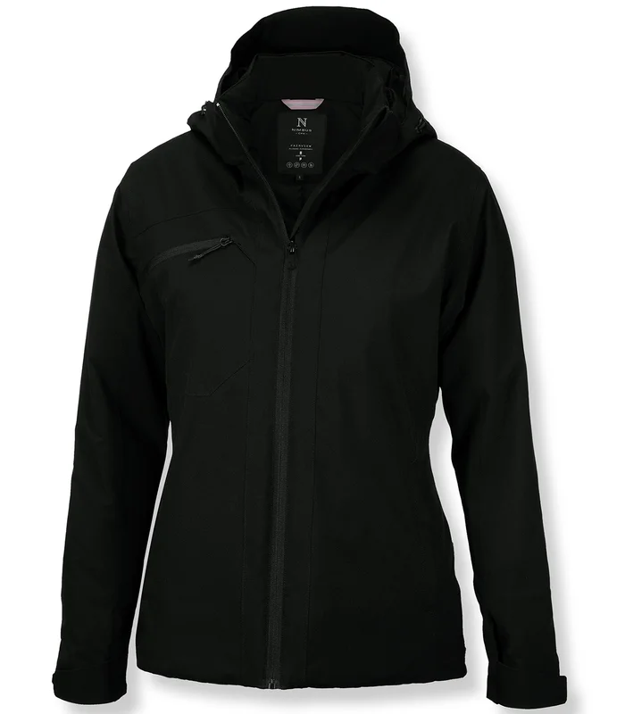 Nimbus Nimbus Womens Fairview warm performance jacket in Black