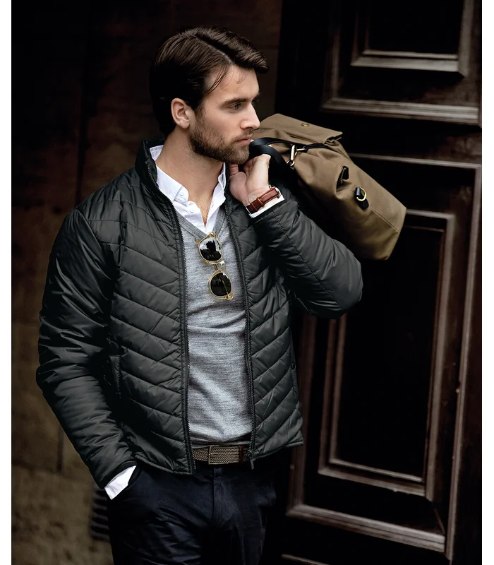 Nimbus Nimbus Kendrick fashionable quilted jacket in Charcoal
