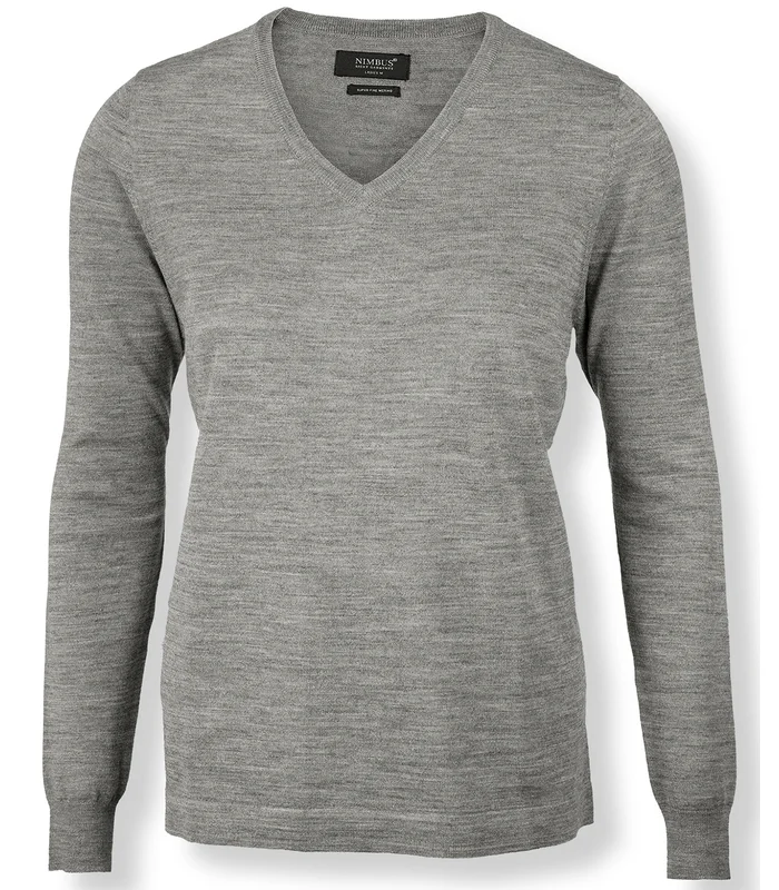 Nimbus Nimbus Womens Ashbury classy luxury merino blend in Grey Melange