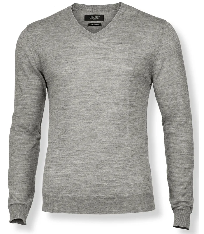 Nimbus Nimbus Ashbury classy luxury merino blend in Grey Melange