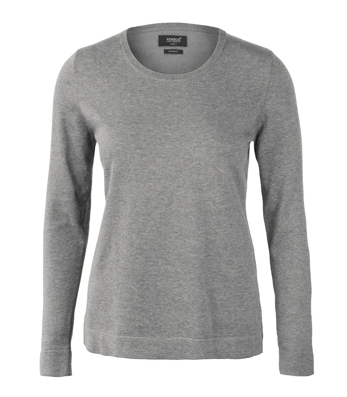 Nimbus Nimbus Womens Brighton  elegant round neck in Grey Melange