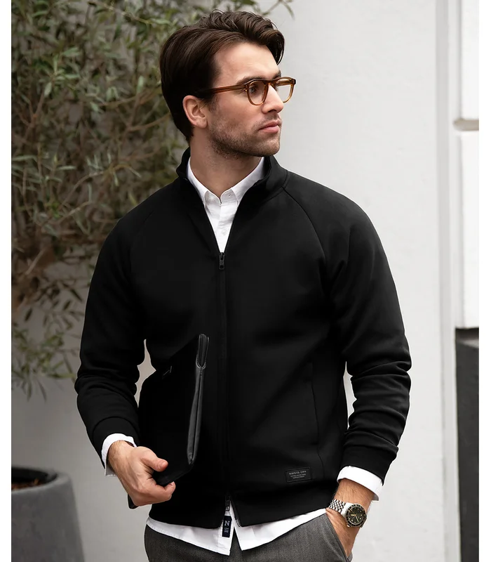 Nimbus Nimbus Eaton  premium double-faced sweatshirt in Black