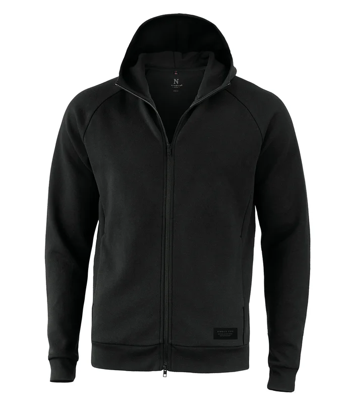 Nimbus Nimbus Hampton premium double-faced hoodie in Black