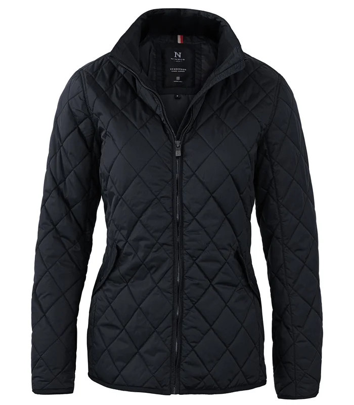Nimbus Nimbus Womens Henderson stylish diamond quilted jacket in Midnight Blue