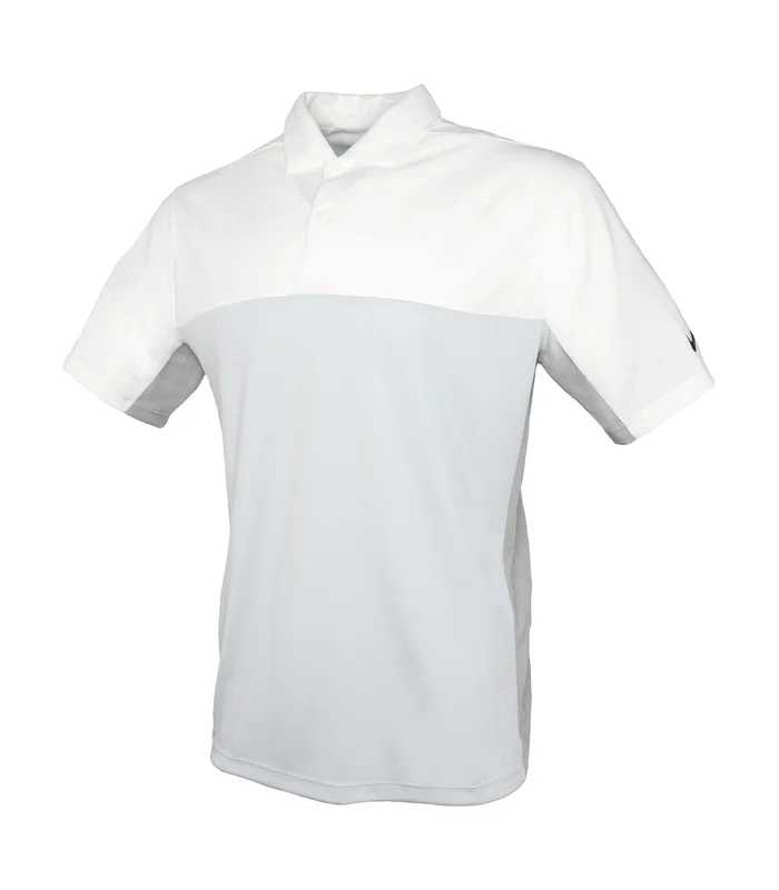Nike Nike Nike Victory+ polo BL in White/ Light Smoke Grey/ Pure Platinum/Black