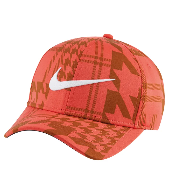Nike Nike Nike Arobill CLC99 cap in Track Red/Dark Driftwood/White