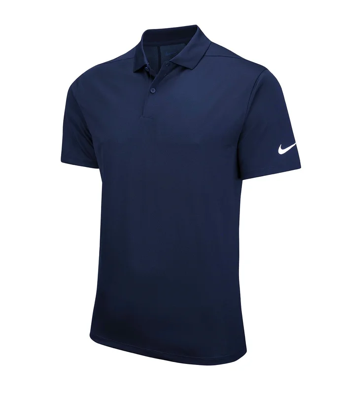Nike Nike Nike Victory solid polo in Obsidian/White*