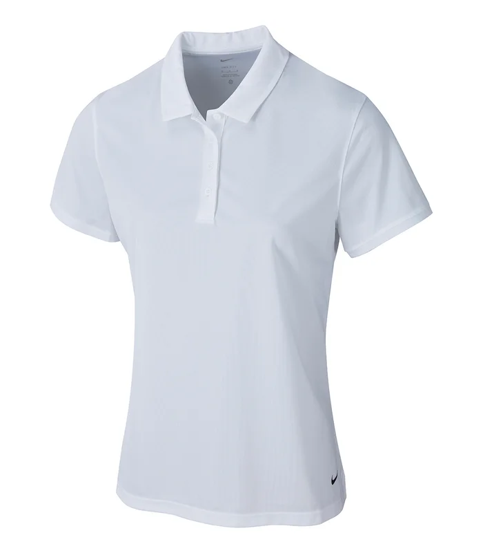 Nike Nike Womens Nike victory solid polo in White/Black