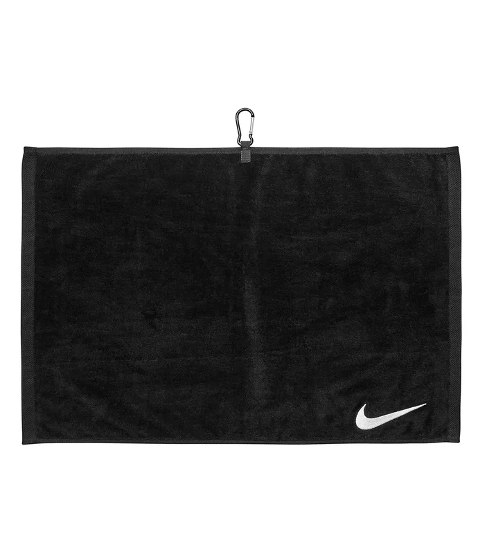 Nike Nike Nike performance golf towel in Black/White
