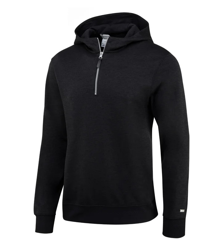 Nike Nike Nike Dri-FIT player hoodie in Black / Black / Black / Brushed Silver