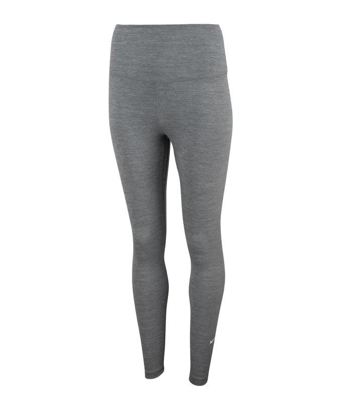 Nike Nike Womens Nike One Dri-FIT high-rise leggings in Iron Grey/Heather/White
