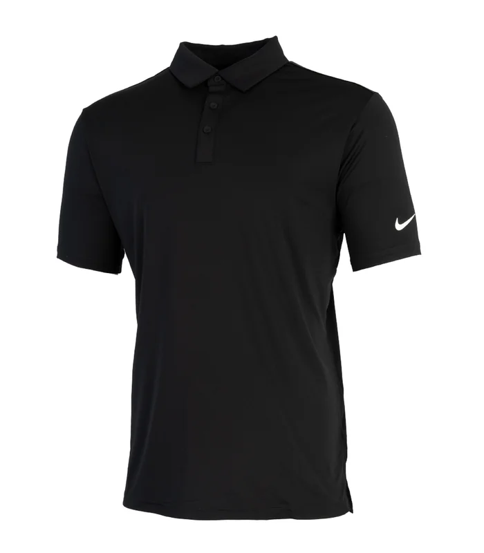 Nike Nike Nike Dri-FIT Tour solid polo in Black/White