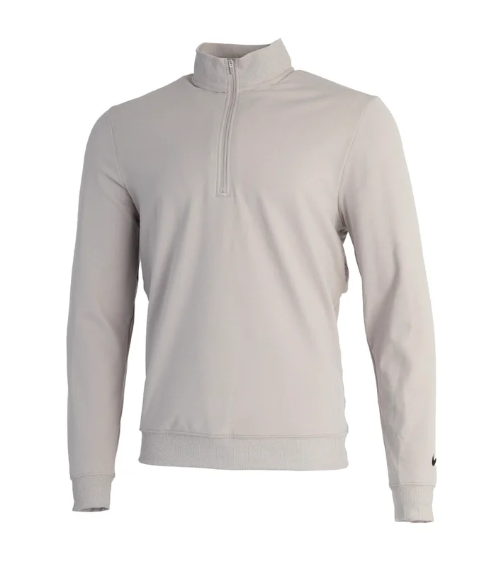 Nike Nike Nike Tour half-zip top in College Grey/Black
