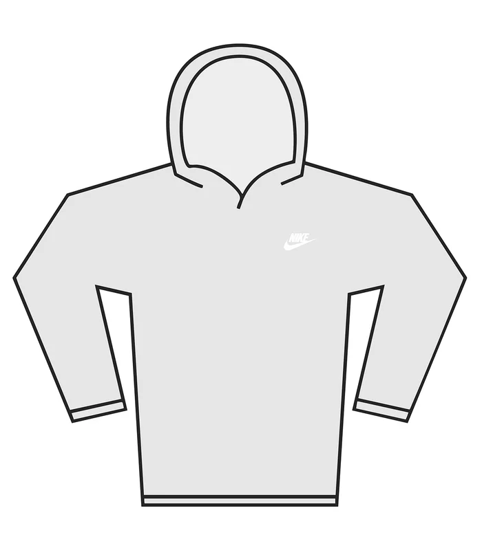 Nike Nike Nike Club knit hoodie in Light Khaki/Light Khaki/White