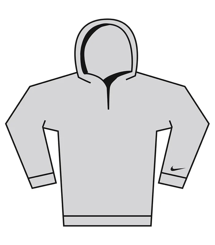Nike Nike Velocity hoodie in Wolf Grey/Black