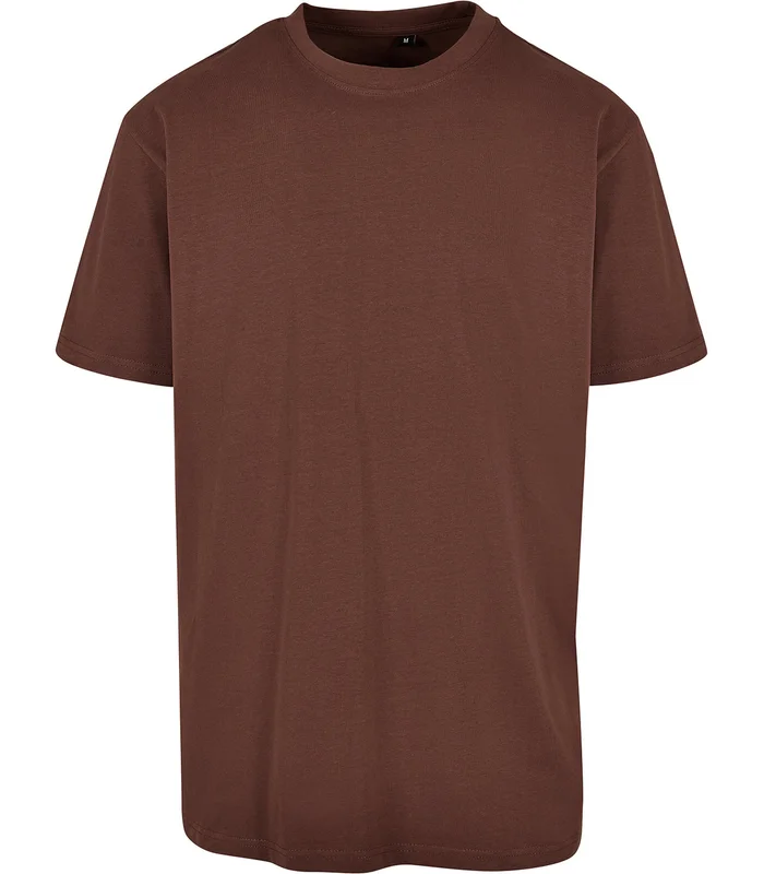 New Morning Studios New Morning Studios Oversized Jersey tee in Chocolate Brown