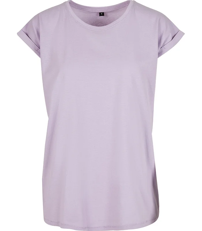 New Morning Studios New Morning Studios Womens regular extended shoulder tee in Lilac
